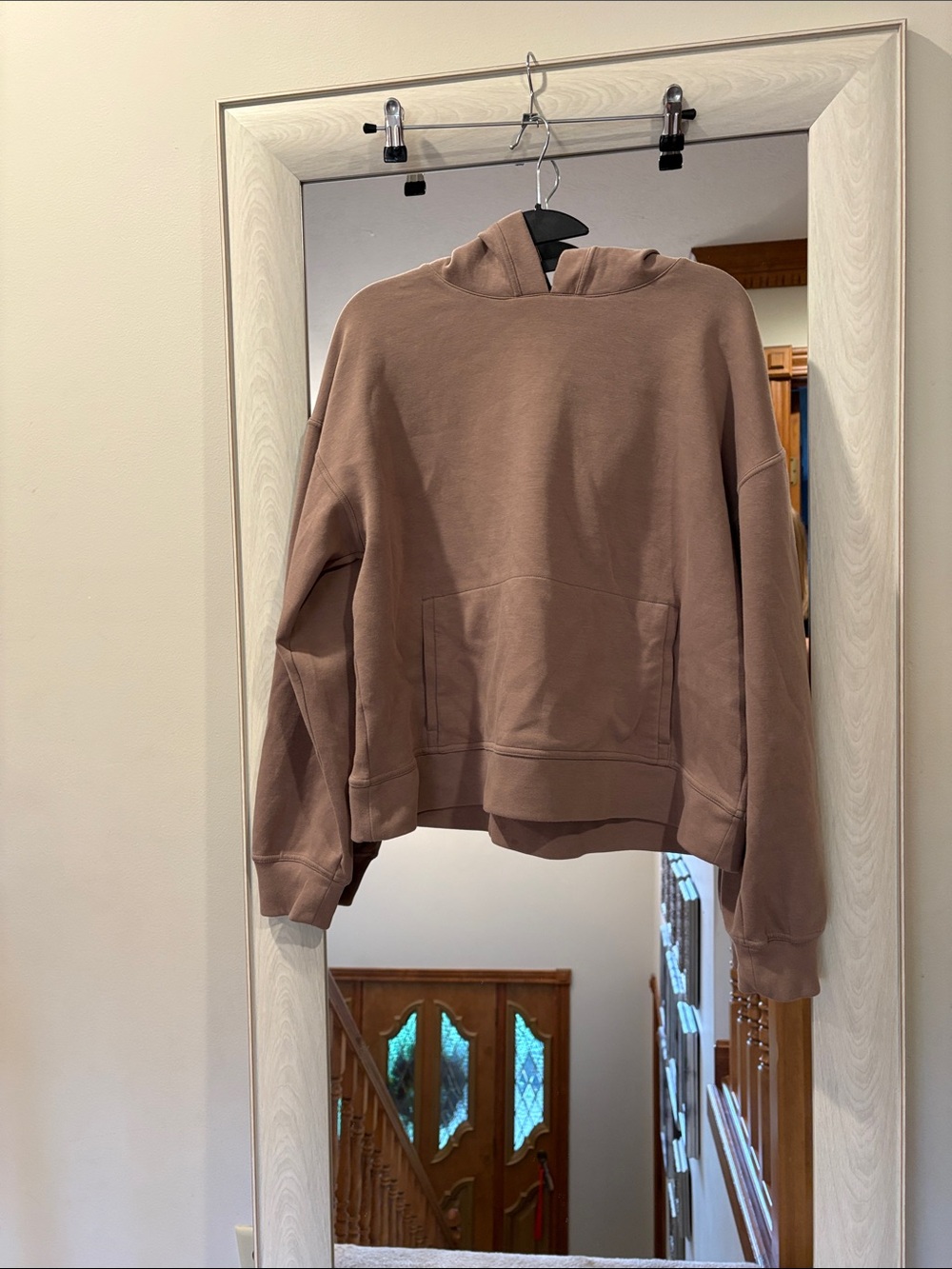 tek gear Relaxed Hoodie in Dusty Taupe